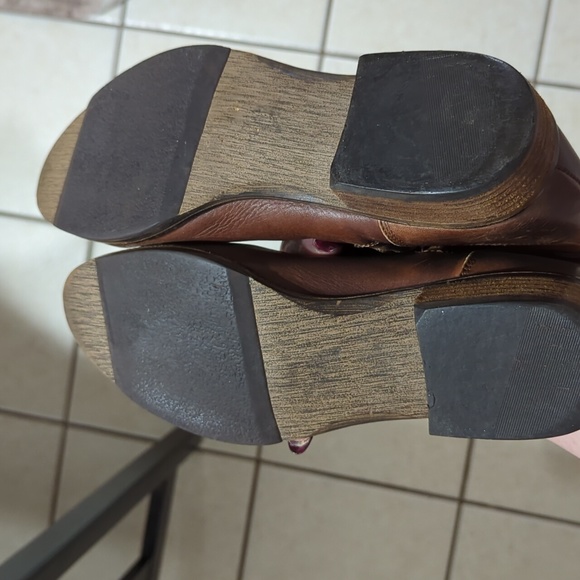 Arturo Chiang Leather Boots 8.5 - Picture 9 of 10